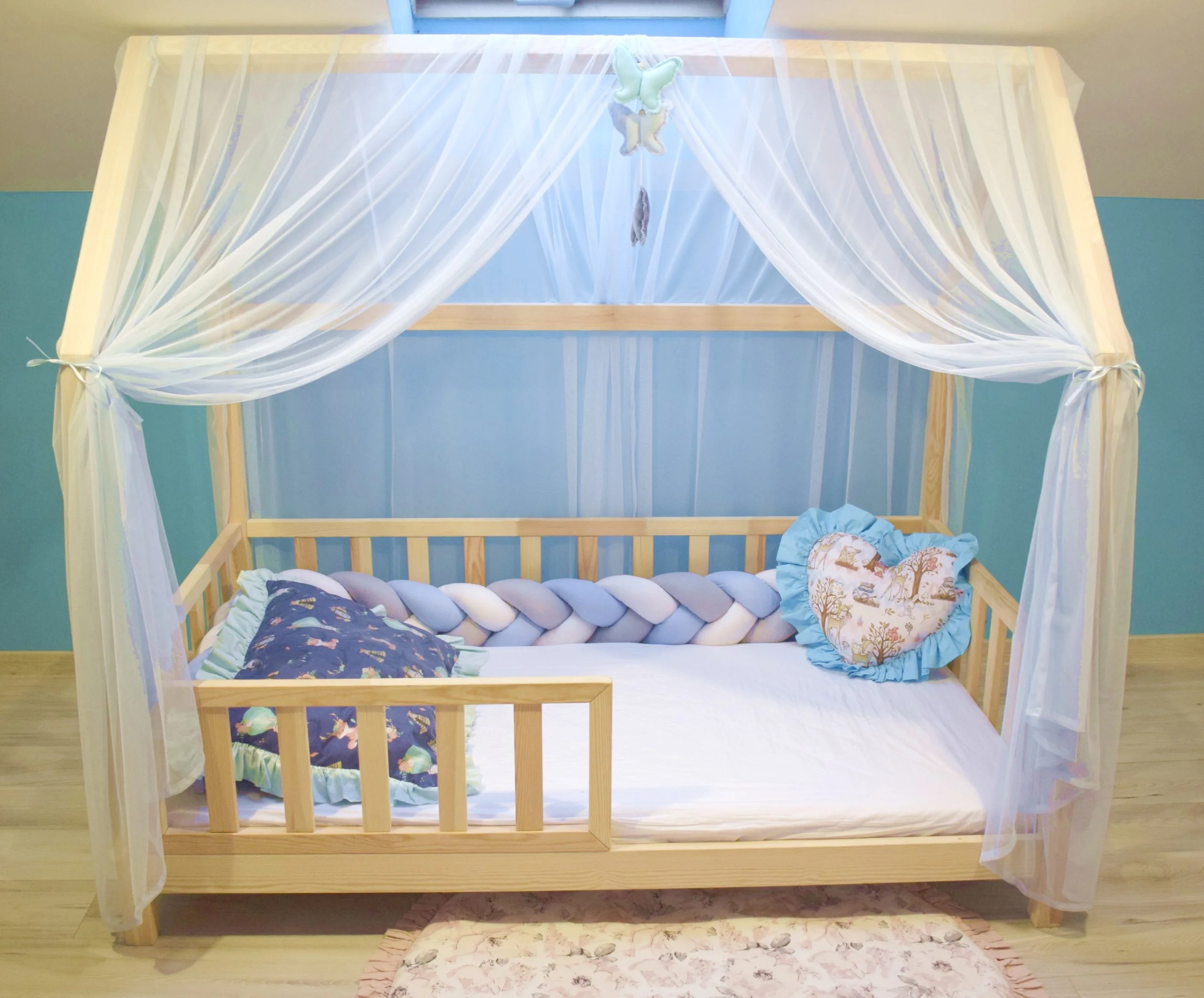 Baldachin für Hausbett – Tüll