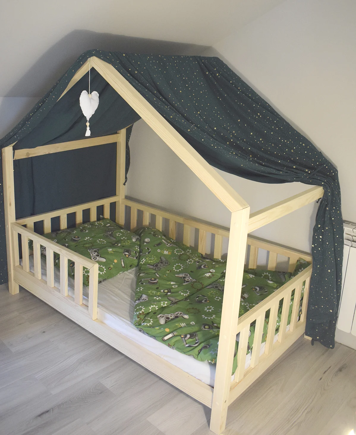 Baldachin für Hausbett – Musselin