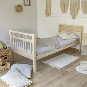 Boho-Bett Hanko II ohne Schublade