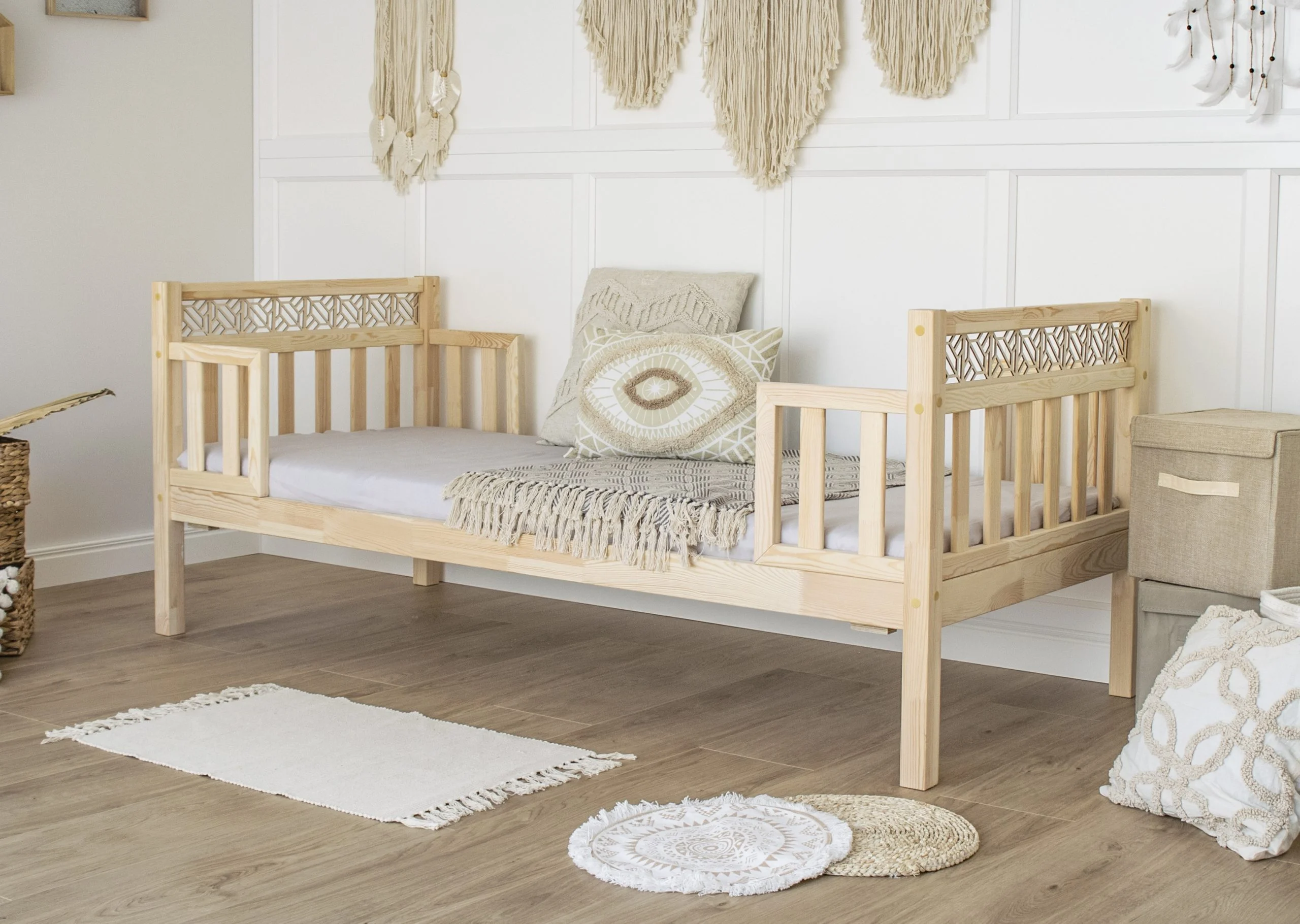 Boho-Bett Riva II ohne Schublade