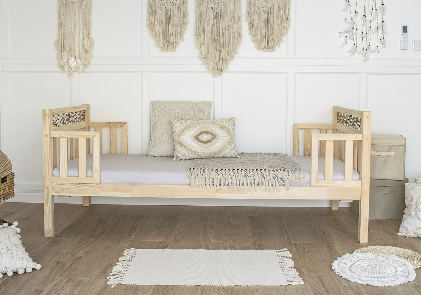 Boho-Bett Riva II ohne Schublade