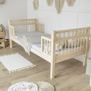 Boho-Bett Ruka II ohne Schublade