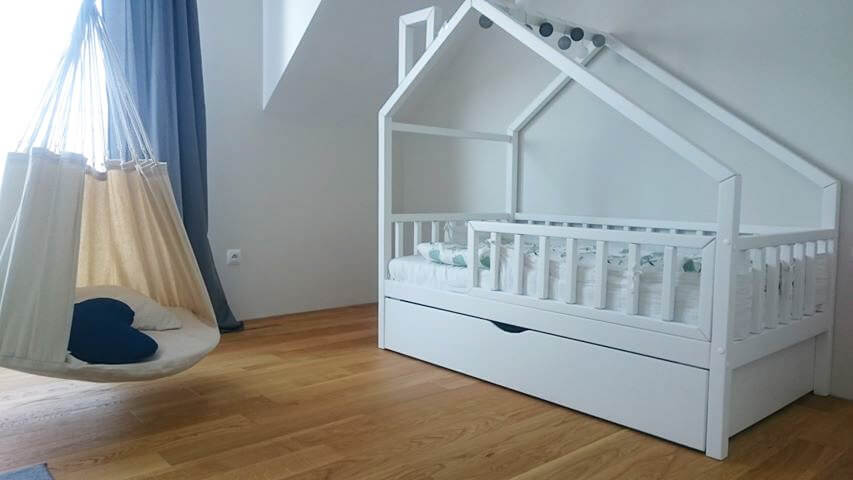 Hausbett Ciri mit Schublade