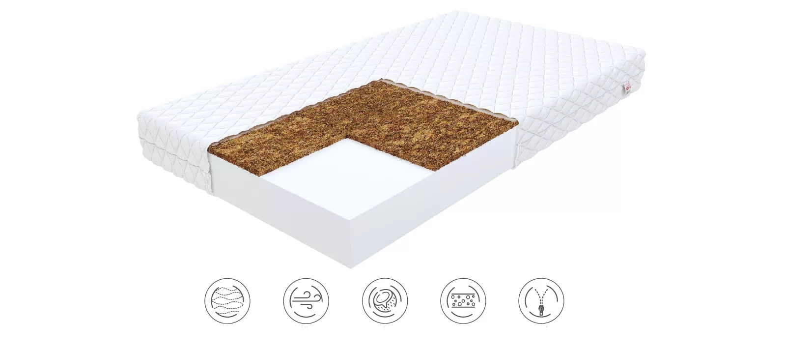 CARINI MAX 16 cm foam mattress