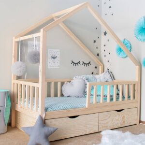 Hausbett Ciri mit Schublade