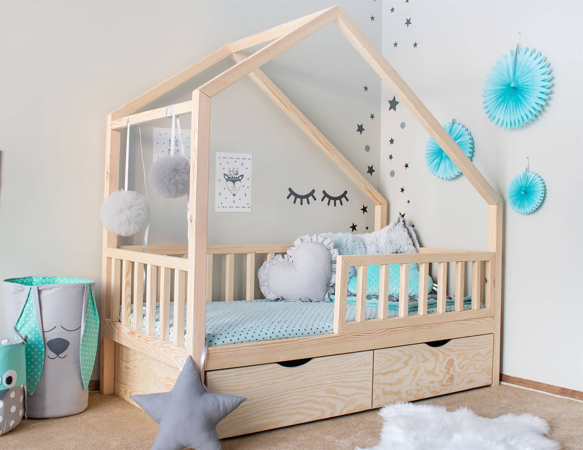 Hausbett Ciri mit Schublade