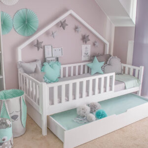 Hausbett Letika mit Schublade