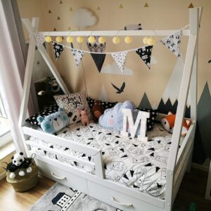 Hausbett Tipi ohne Schublade