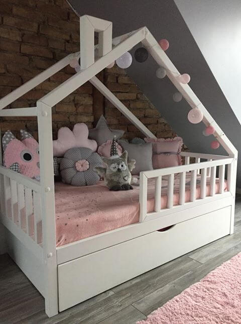 Hausbett Ciri mit Schublade