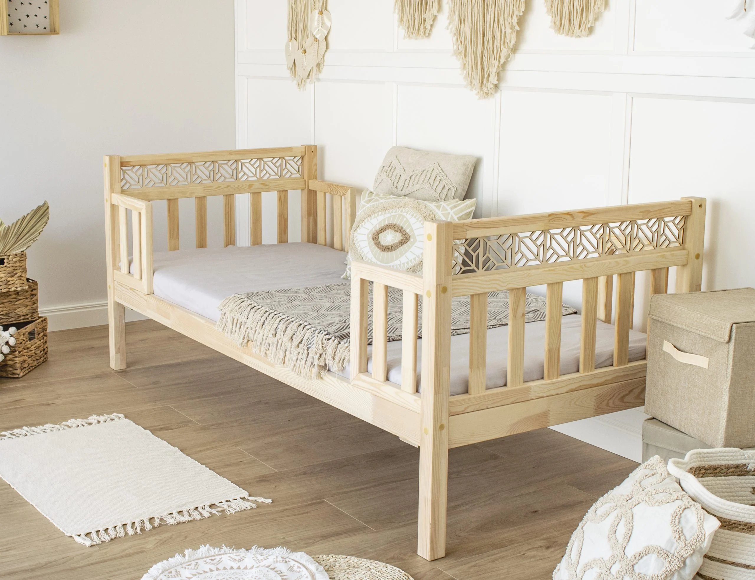 Boho-Bett Riva II ohne Schublade
