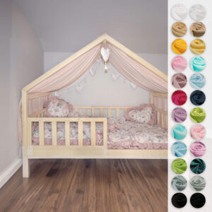 Baldachin für Hausbett – Musselin