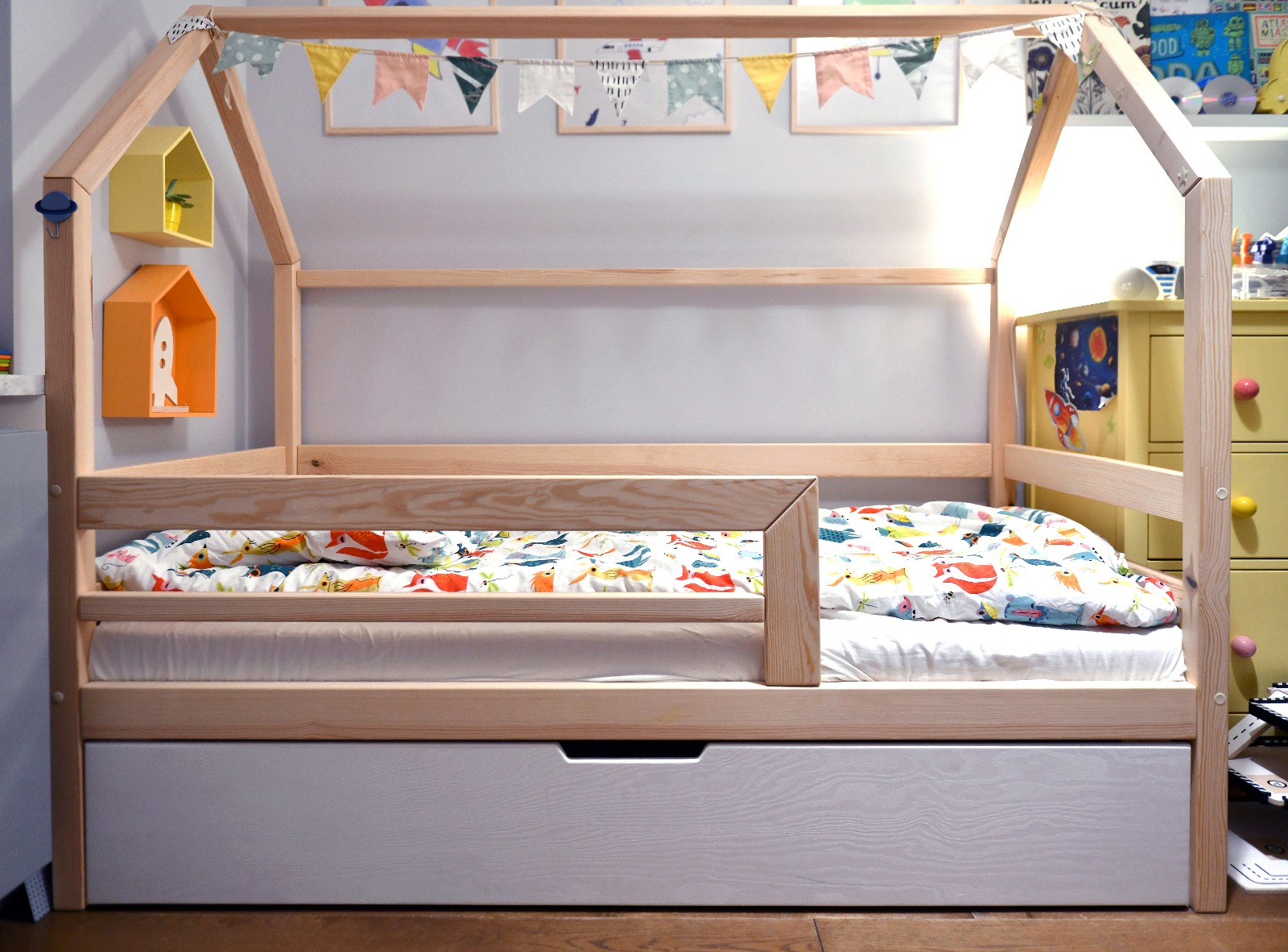 Hausbett Abi mit Schublade