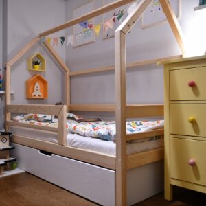 Hausbett Abi mit Schublade