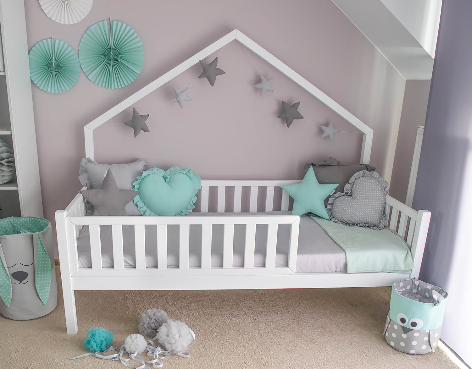 Hausbett Letika ohne Schublade