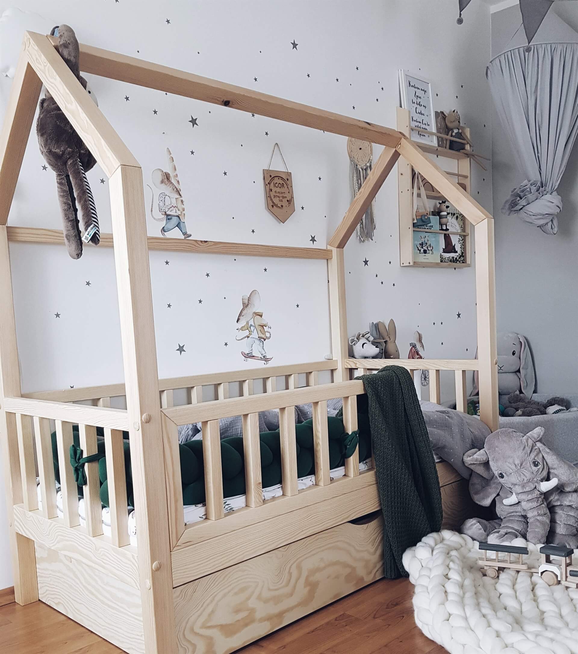 Hausbett Vienna mit Schublade