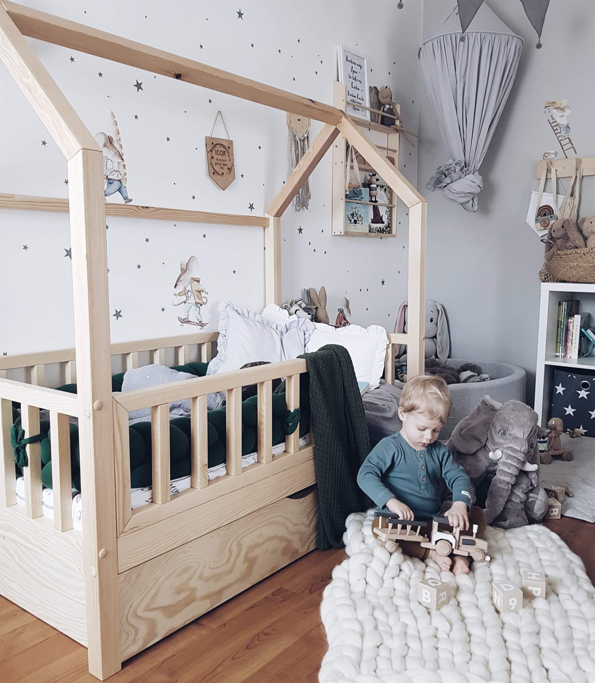 Hausbett Vienna mit Schublade