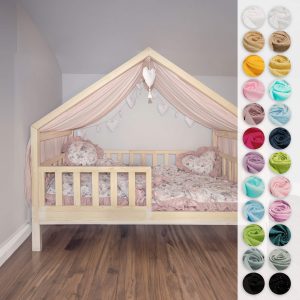 Baldachin für Hausbett – Musselin
